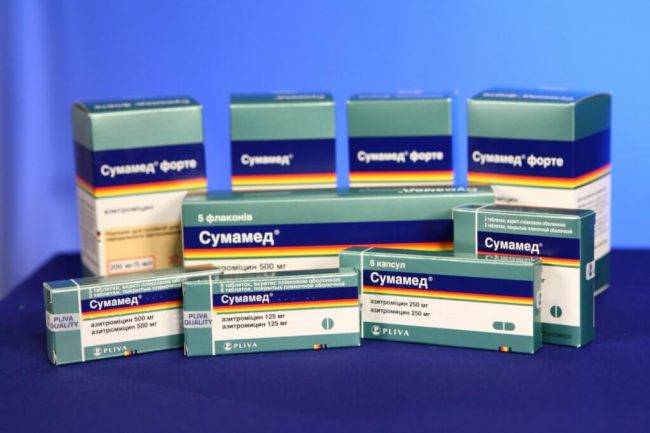 Сумамед для лечения гарднереллеза
